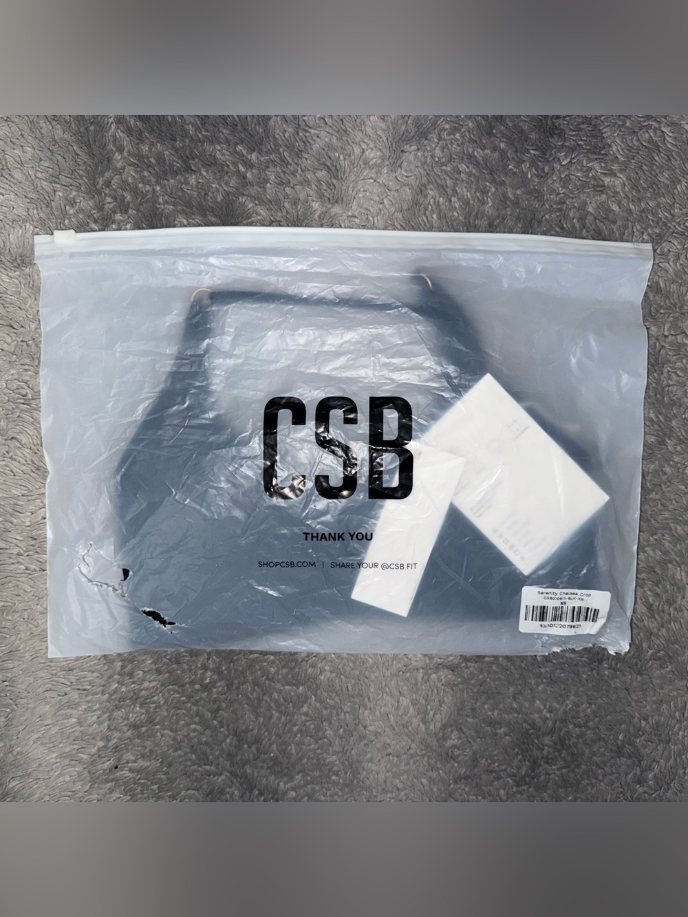 CSB SERENITY CHELSEA CROP IN BLACK - Picture 5 of 9
